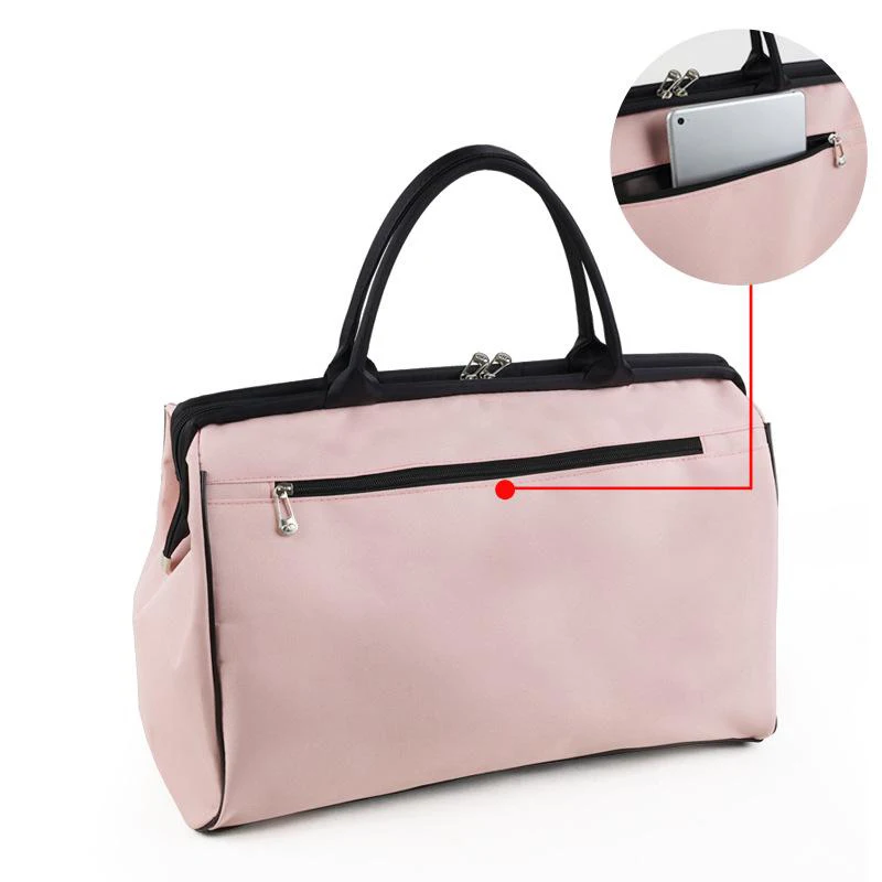 Women Luggage Duffel Bag Handbag Backpack Sport Gym Shoulder Bag Foldable Large Travel Bag for Camping Travel Beach