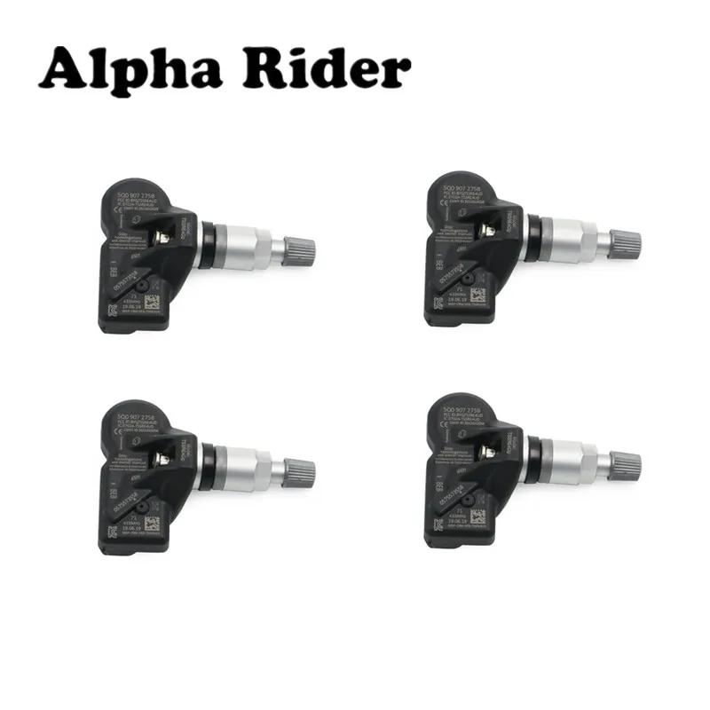 4 шт. TPMS датчик давления в шинах 5Q0907275B для Audi, Skoda, Porsche, Bentley 5Q0 907, 275B