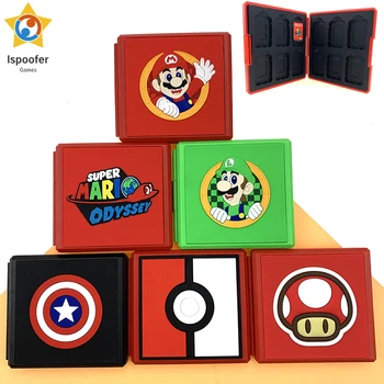 

5 Colors for NintendoSwitch Lite NS Premium Game Cards Storage Case Protective Cover Hard Shell Box Gaming Accessories