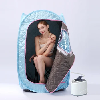 

Portable Sauna 4.2L 2000W 110V 220V EU US Plug Steam Generator For Sauna SPA larger Tent Lose Weight Detox Therapy Sauna Cabin