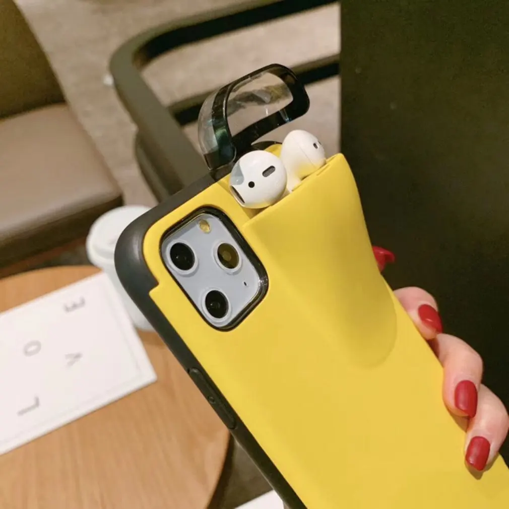 1 шт для Iphone11Pro Max мобильный чехол для телефона для Apple 8 P/Xairpods гарнитура одна сторона для Xs защитный чехол