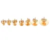 50pcs Stainless Steel 3 4 5 6 8 10 12mm Stud Pin Earring Base Earring Settings DIY For Jewelry Making 4