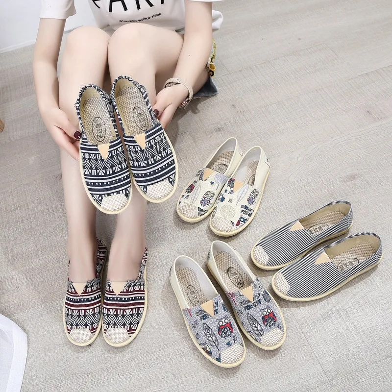 

Spring And Summer New Style Fisherman Shoes Female Cloth Shoes Hot Selling Moccosins Casual STUDENT'S Shoes Korean-style Slip-on