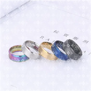 

Simple Large 2020 Fashion Men's Ring Confidence Trend Rows Style Rings