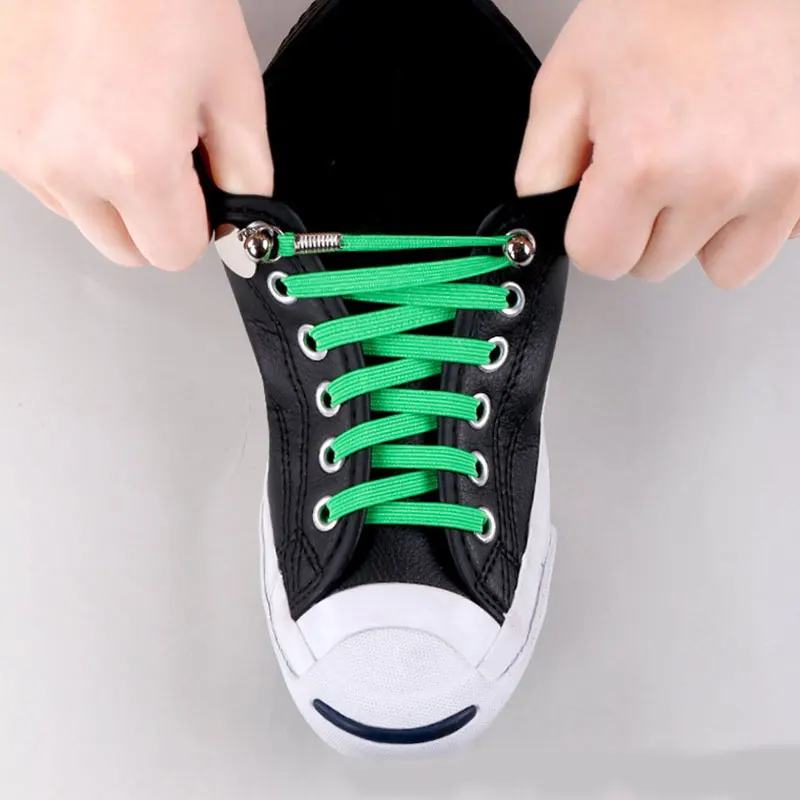 Смешные ленивые шнурки без завязок быстрые и легкие кроссовки эластичные