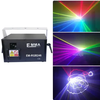 

high class 2.5W rgb dmx laser par spot light rgb led dmx ilda for professional stage lighting