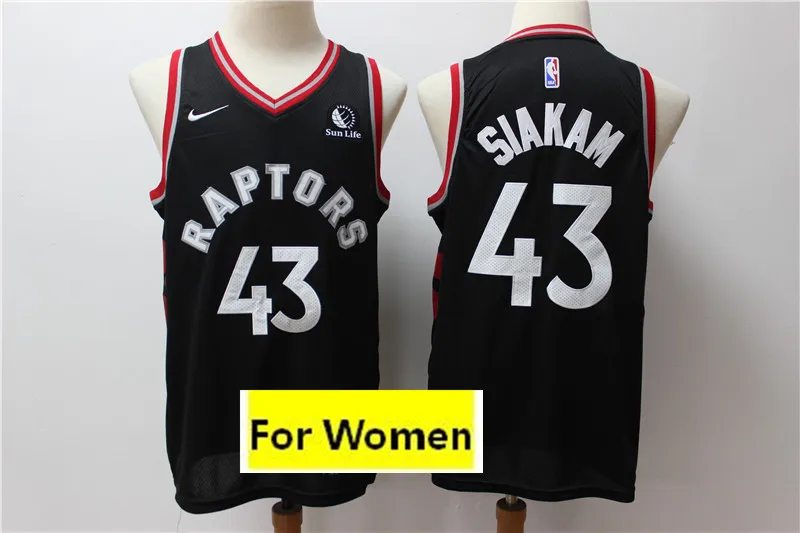 Новинка /20,, женские трикотажные изделия Toronto#23 Fred VanVleet#43 Pascal Siakam#7 Kyle Lowry baskeball
