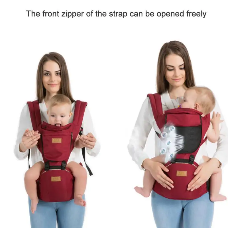 Baby Strap Carrier Breathable Baby Waist Stool Multifunctional Four Seasons Universal Back Baby Windproof