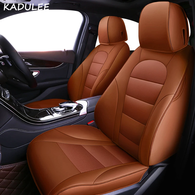 KADULEE car seat cover set for Volkswagen 4 5 6 7 vw passat b5 b6 b7 polo golf mk4 tiguan jetta touareg accessories car-styling