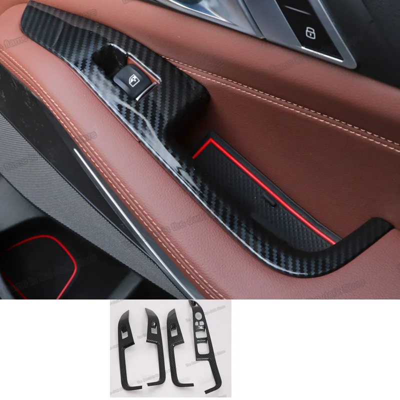 Автомобильные аксессуары из углеродного волокна abs для bmw x5 2019 2020 2021 2022