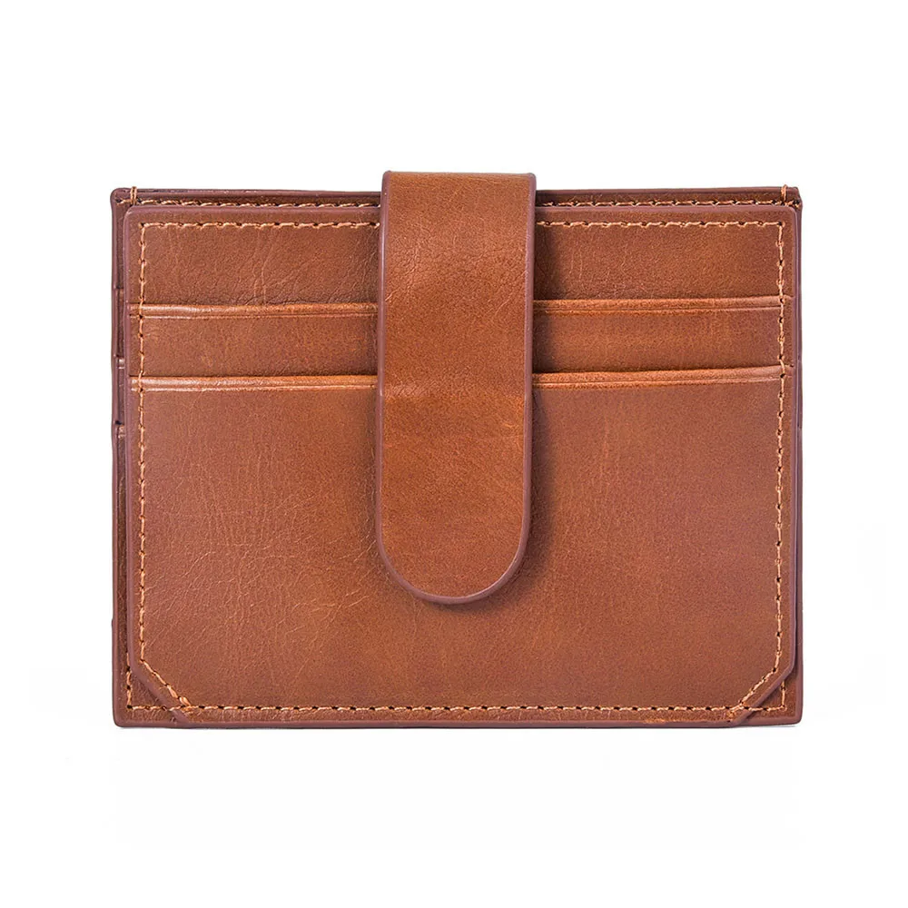 

Maison Fabre Leather ID Card Wallet Men Women Slim Compact Design Solid Pockets Fashion Convient Short Card Holder Wallet Boy