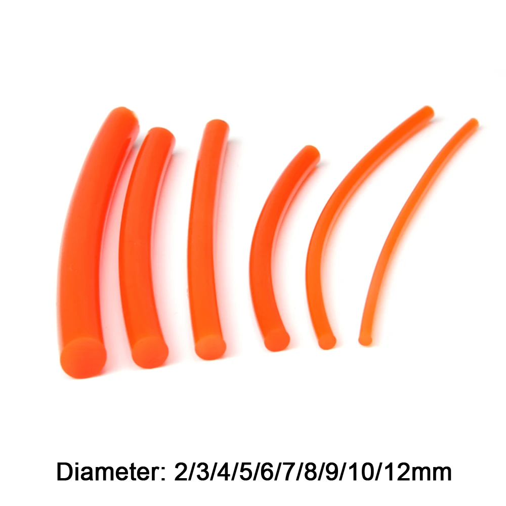 Polyurethane Conveyor Belts PU Round Drive Belt Meltable Cord Diameter 2/3/4/5/6/7/8/9/10/12mm rubber belt transmission drive belt synchronous belt