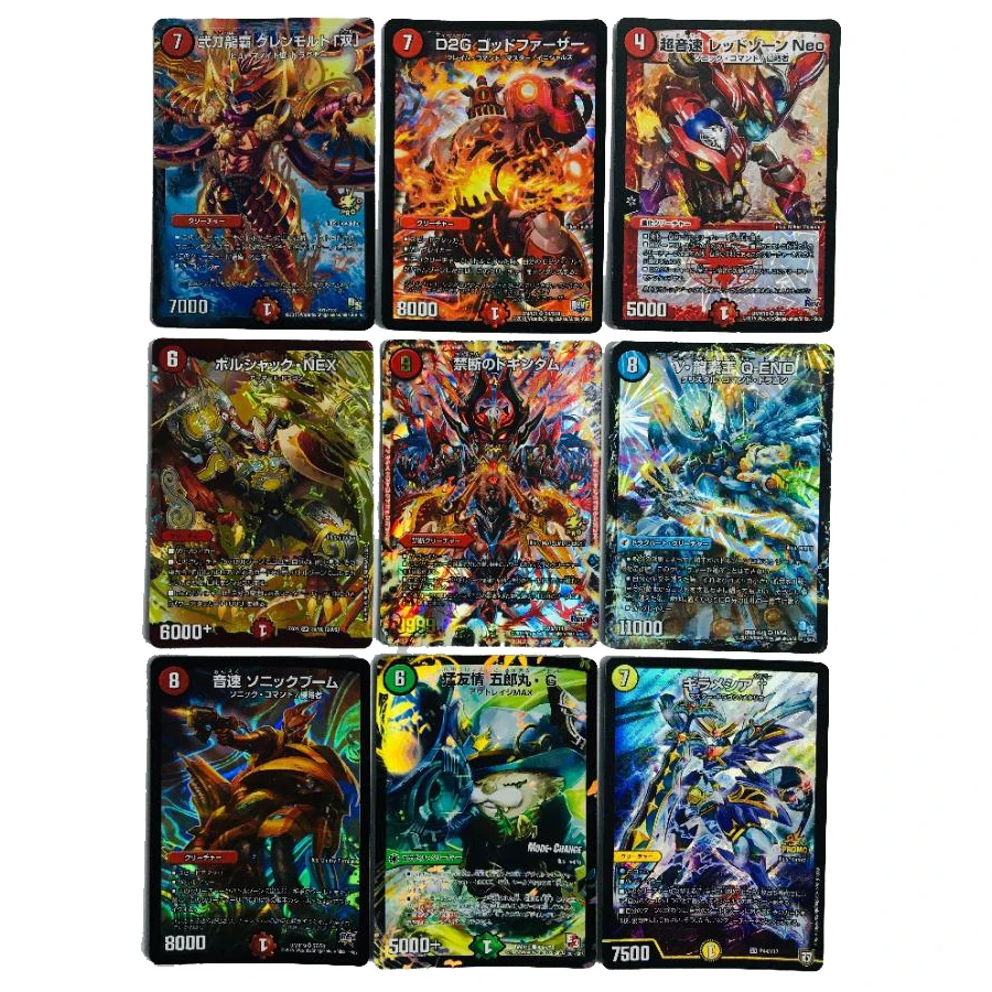 Takara Tomy Crads Duel Masters Card 5 шт./пакет чехол для рабочего стола флэш коллекционная карточка игры 3D коллекции детские игрушки