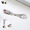 Vnox Custom Engrave Medicine Names Carry Your Daily Medicine in This Capsule Medicine Pill Key Chains Stainless Steel Jewelry ► Photo 1/6
