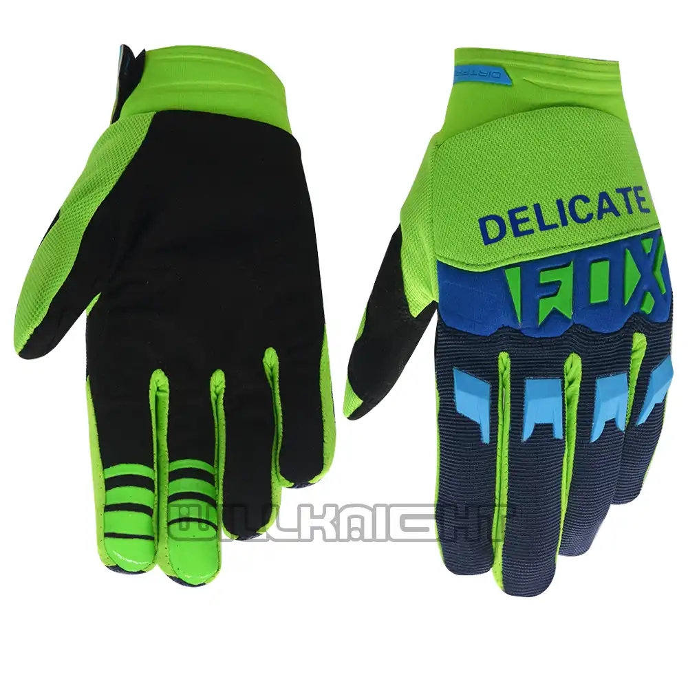 fox mtb gloves orange