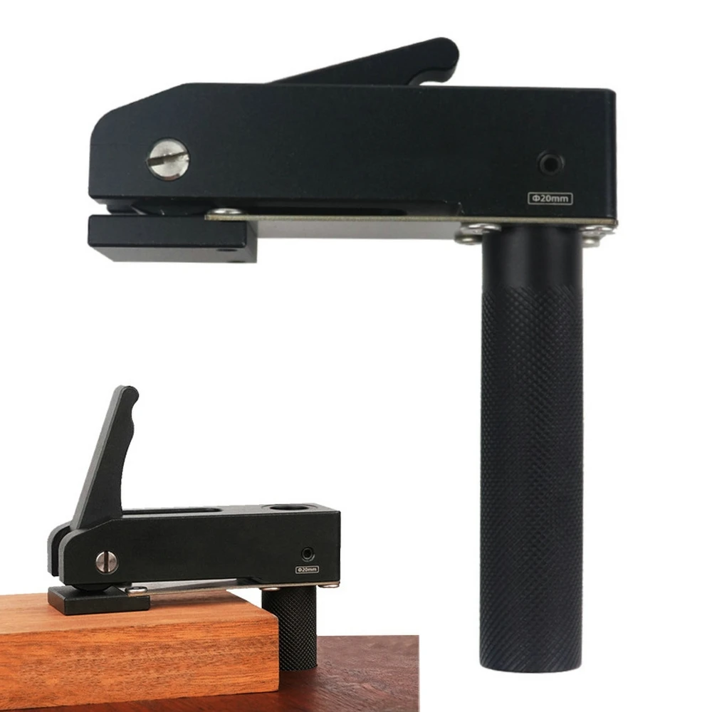 Woodworking Desktop Quick Acting Hold Down Clamp Desktop Clip Fast Fixed Clip For Woodworking Benches 19/20MM Hole Tool