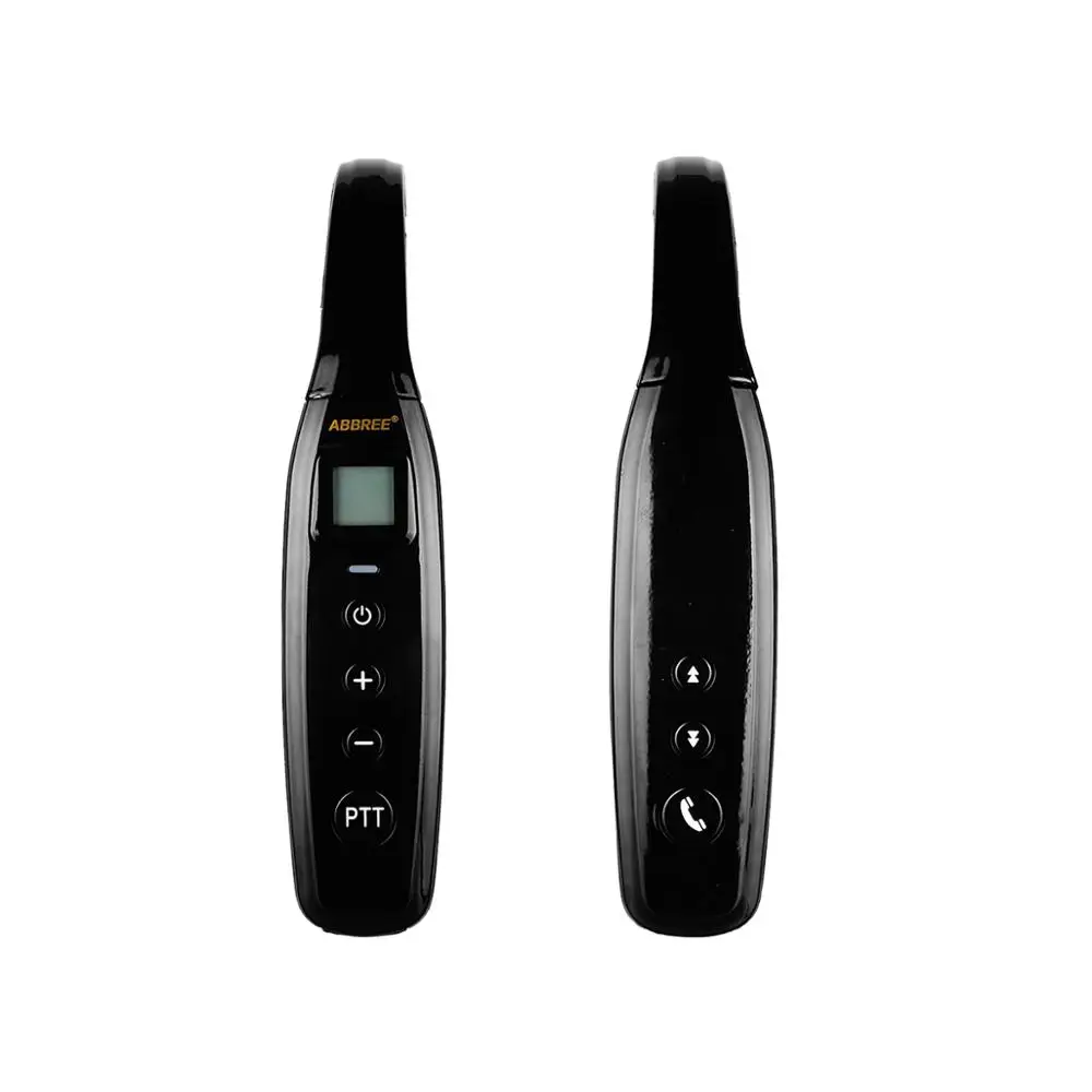 Abbree AR-669 UHF 400-470 МГц 0,5 Вт 99CH Шейная рация Bluetooth гарнитура наушники для двухстороннего радио и телефона