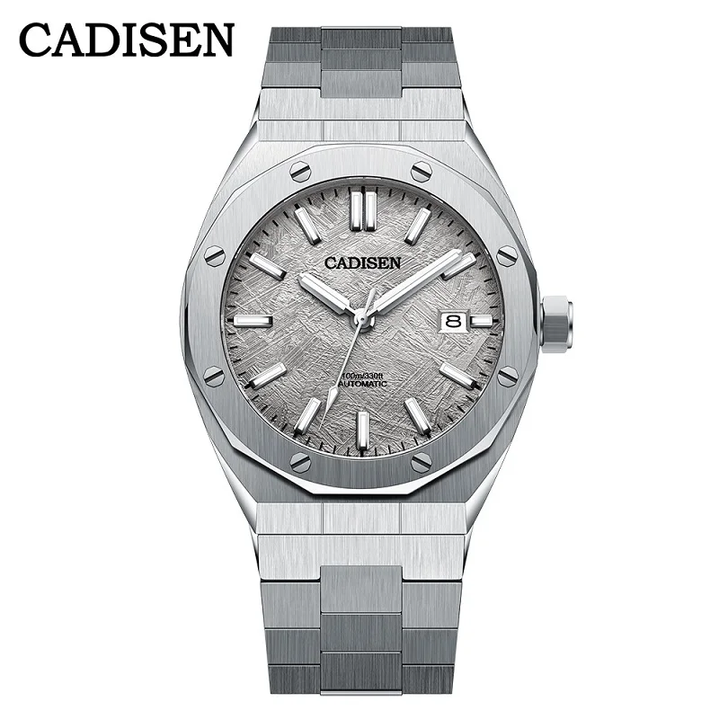 Cadisen Men Business Automatic Wristwatch Sapphire Crystal Seiko