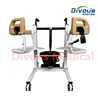Hydraulic Patient Lifting Transfer Wheelchair Disabled Toilet Commode Commode DIVOUS 5