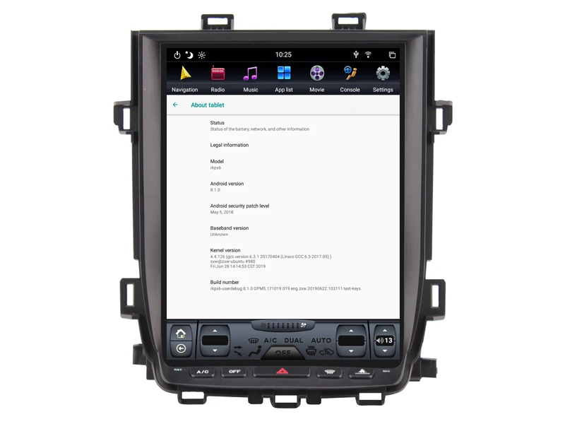 AVGOTOP Android 8,1 Tesla автомобильный dvd-плеер универсальный для TOYOTA ALPHARD 2010- 20 серии 6 ядер+ 4G+ 32G ips экран