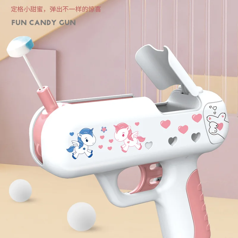 SurpriseLollipopGunToysSweetCreativeLightToyLollipopStorage
