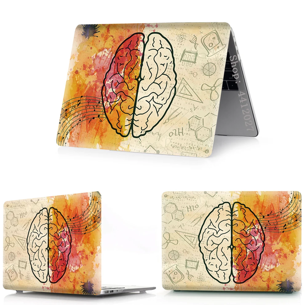 Чехол для ноутбука MacBook Air Pro retina 11 12 13 15 для Mac Pro 13,3 15,4 16 дюймов с сенсорной панелью ID A2159 A2141 оболочка - Цвет: chuang-yi-da-nao-1
