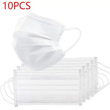 

Disposable masks 3-layer filter dustproof non-woven masks， with Meltblown Cloth