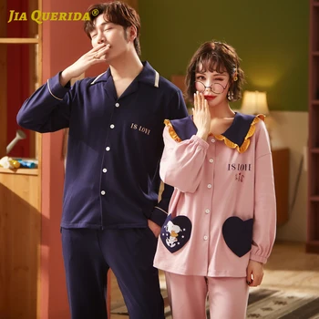 

Front Pocket Turn Down Collar Homesuit Homeclothes Sleepwear Fashion Casual Style Pajamas Set Long Sleeve Long Pants Pj Set
