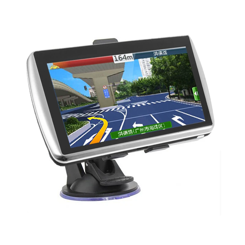 

7 Inch Car GPS Navigation Car Truck Navigator LCD Touch Screen FM Navitel Satellite Navigation Support North America Europe Map