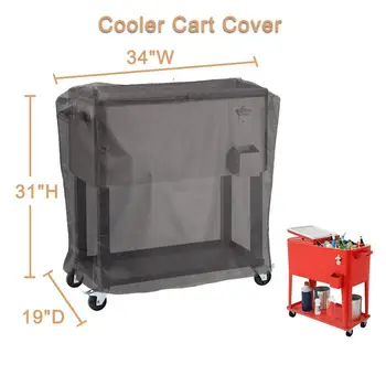 

Fried Ice Machine Cover Garden Furniture Cover Hand Push Type Refrigerated Truck Protective Cover
