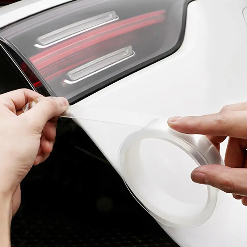 

Multifunction Car Door Protect Scratchproof Stickers Car Door Sill Sticker Protector Nano Tape Auto Bumper Strip Car Accessories
