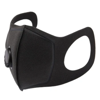 

Activated Carbon Face Mask Anti Dust Pollution PM 2.5 Dustproof Reusable Mouth Cover Respirator Protective Mask With Filter Pad