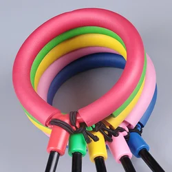 New LED Toy Flashing Jumping Ring Colorful Ankle Skip Circle Foldable Swing Ball for Children Drop Shipping
