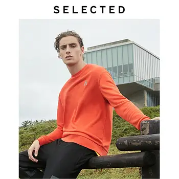 

SELECTED Men's Suede Drop-shoulder Pullover Hoodies New Embroidered Sweatshirt Clothes LAB | 41944D501