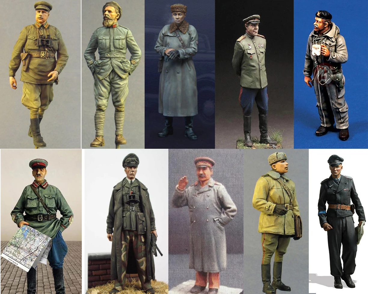 

1/35 Resin Figure Building Kit Officers