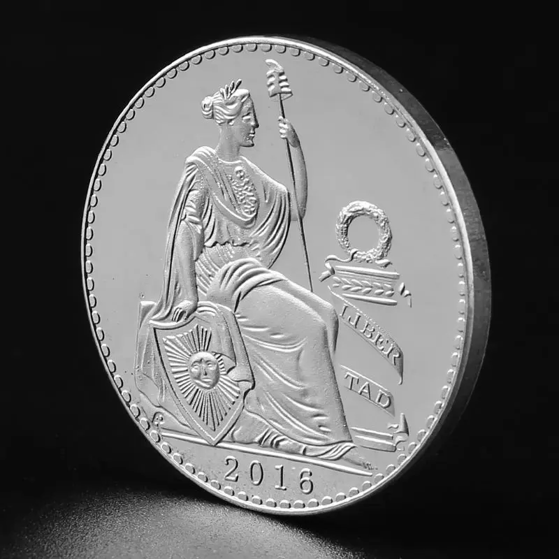Греческая богиня Афина Памятная коллекция монет подарок сувенир художественный металлический коллекция монет