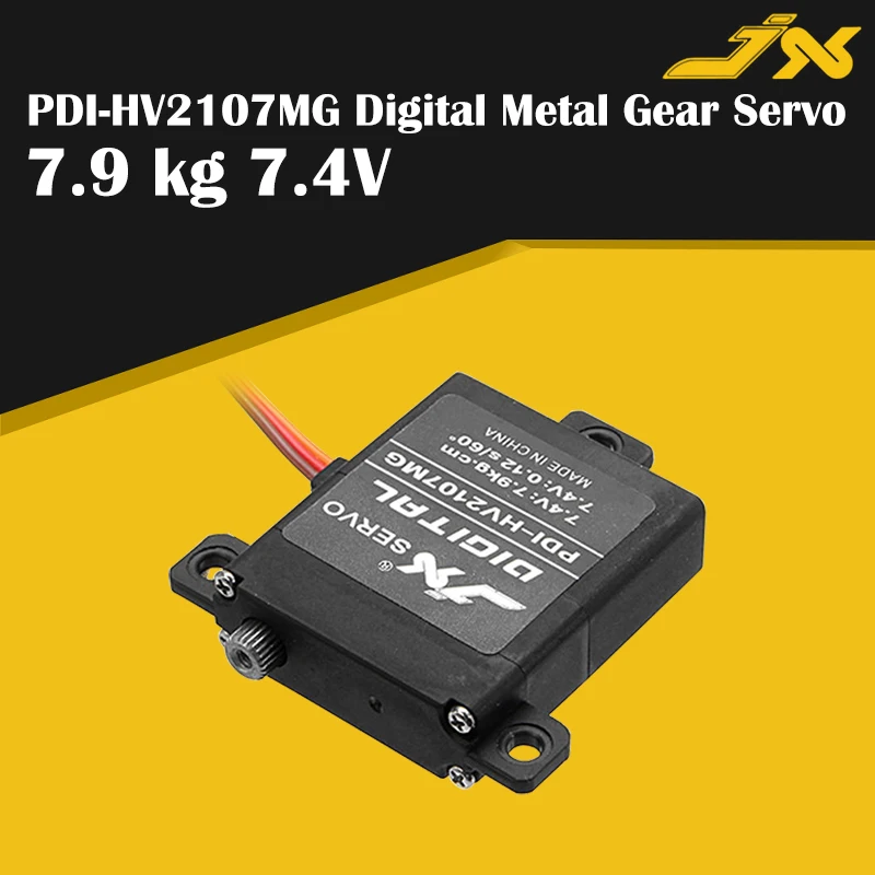Jx Servo Pdi-Hv2107Mg 7.9Kg Cnc Steering Torque Digital Metal Gear Core Standard Servo Per Rc Ala Fissa Aereo