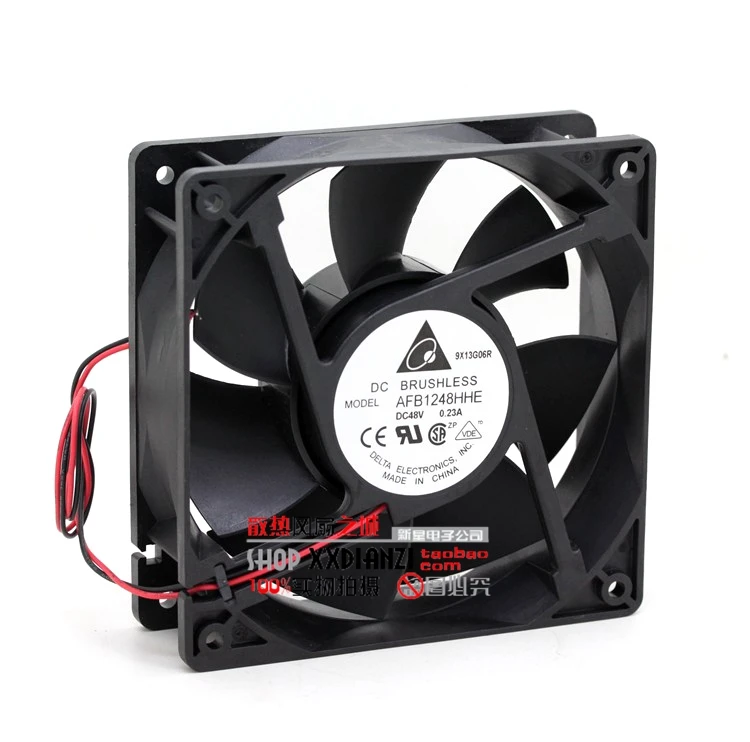 

Original box 48V 0.23A 12038 12CM AFB1248HHE industrial inverter fan