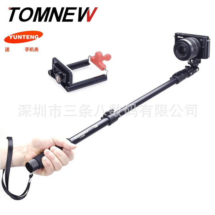 Поставка от производителя Yunteng 188 портативный селфи палка держатель камеры iPhone мобильный телефон Селфи