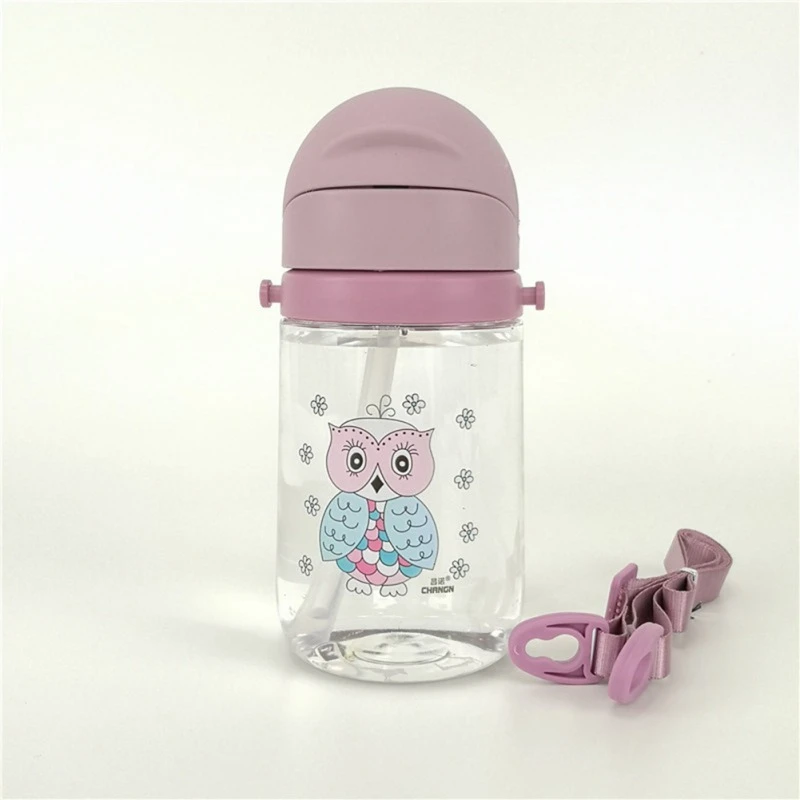 Детские бутылочки для обучения питьевой воде, чашки для кормления с ручками и ремешком для новорожденных детей, милые Мультяшные