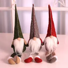 

Christmas Gnomes Set 3pcs Gnome Christmas Ornaments Handmade Scandiavian Tote Gnomes For House Decor Santa Ornaments
