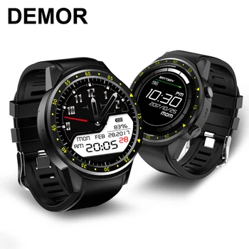 

DEMOR KF01 GPS Sports Smart Watch Connected with Sim Card Camera Heart Rate Monitor Smartwatch for iPhone Samsung Android Phones