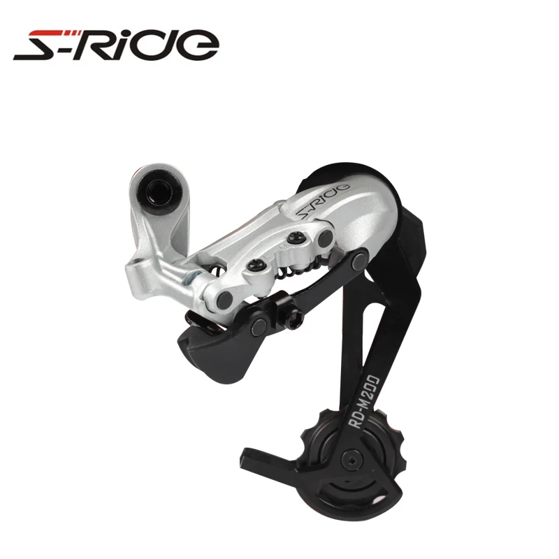 S-Ride RD-M200 Велоспорт MTB велосипед 7 задний переключатель скорости Открытый велосипед шестерни задняя цепь переключения совместимы SHIMANO запчасти для велосипеда - Цвет: Silver