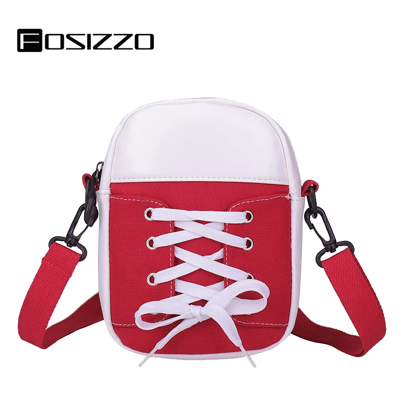 

FOSIZZO Funny Bag Women Canvas Crossbody Bag Fashion Design Bag For Women Bag 2020 Trend Torebka FS5023