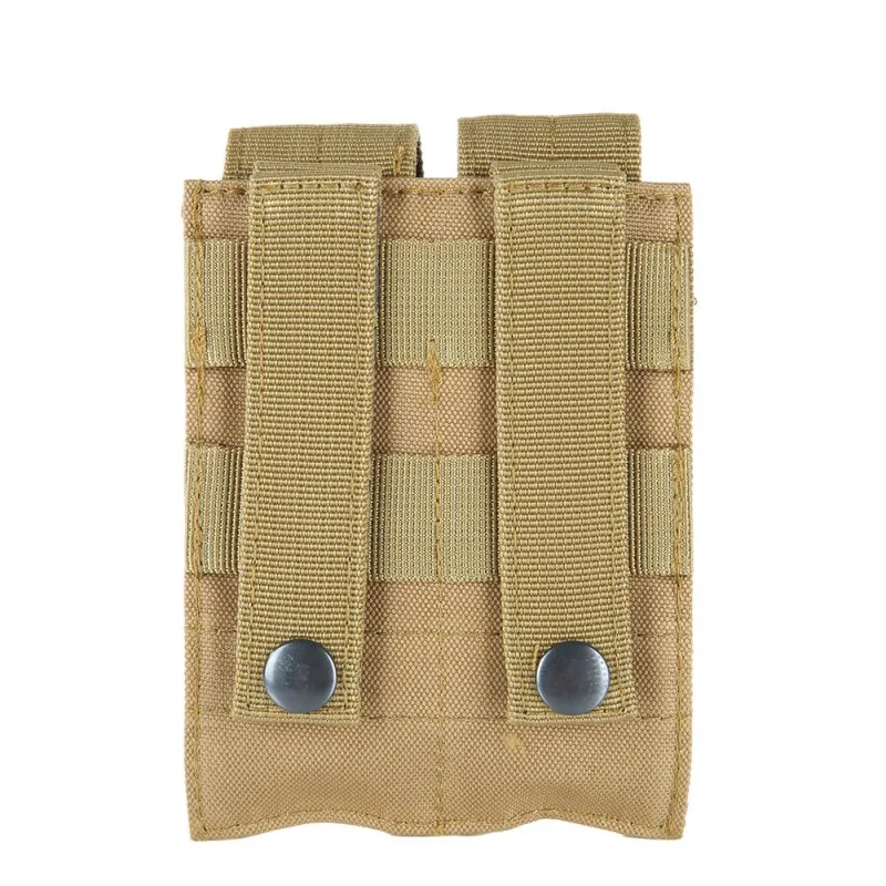 9Mm Tactical Magazine Pouch Edc Airsoft Molle Pouch Ammo Bags Pistol Mag Close Holster Double Holster Hunting Accessaries