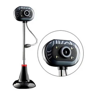 

HD desktop notebook digital USB free drive camera with microphone online video camera HD USB drive-free camera