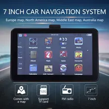 Vehículo navegador GPS coche navegador multifuncional GPS navegador electrónico álbum mapa MP4 7 pulgadas portátil