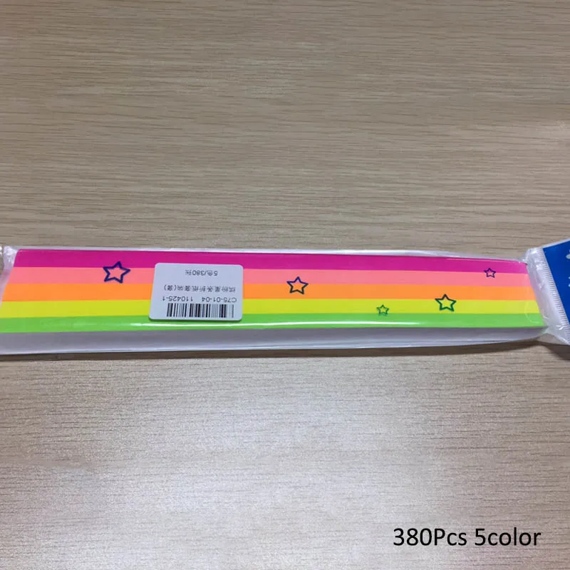 380Pcs 5color 380/540/1030 шт красочные ручной работы и рисунком в виде птичек-оригами Бумага полоски складной популярная модель высокого качества ручной работы DIY карты подарок домой свадебный альбом декор - Цвет: 380Pcs 5color