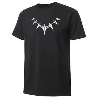 

Marvel Movie Avengers Men's T-Shirt superhero black panthero print t shirt mens fashion hip hop short sleeved shirt hot tee tops
