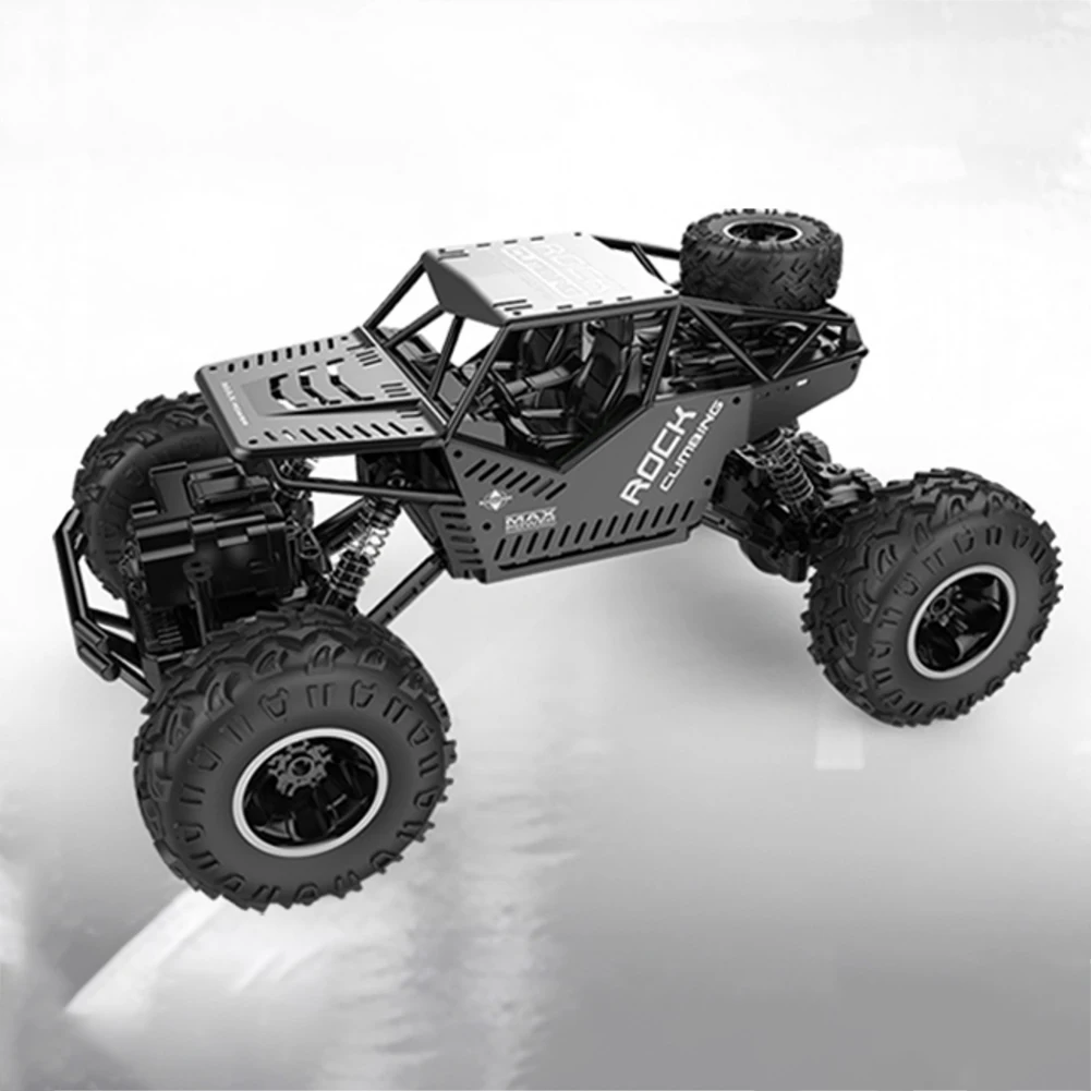 4WD автомобиль электрический детский подарок Детская игрушка ABS RC автомобиль анти-помехи гоночный внедорожник 12 MPH пульт дистанционного управления 1:16 масштаб грузовик - Цвет: Черный